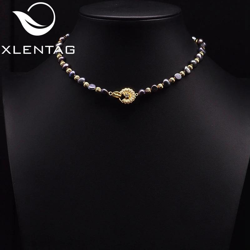 Freshwater Colorful Pearls Necklace for Women GN0246