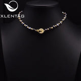 Freshwater Colorful Pearls Necklace for Women GN0246