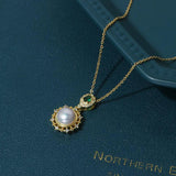 AAAA 8.5-9mm Freshwater Pearl Necklace Set
