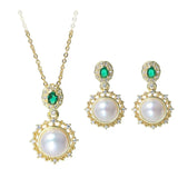 AAAA 8.5-9mm Freshwater Pearl Necklace Set
