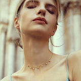 Braided Geometry Necklace for Girls