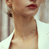 Braided Geometry Necklace for Girls