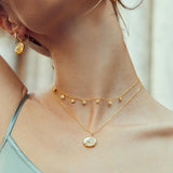 Braided Geometry Necklace for Girls