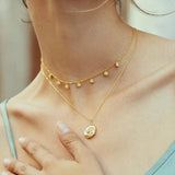 Braided Geometry Necklace for Girls