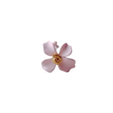 Multicolors Plated Flower Stud Earrings Necklace Jewelry Component Diy Material