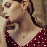 925 Silver Necklace Plated Pendant Women Original Fine Jewelry