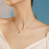 925 Sterling Silver Little Prince Rose Flower Pendant Necklace Plated