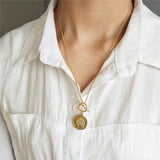 925 Silver Gothic Pendant Choker Necklace for Women
