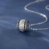 Sterling Silver 925 Diamond Pendant Hip Hop Necklace for Men