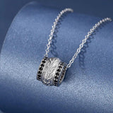Sterling Silver 925 Diamond Pendant Hip Hop Necklace for Men