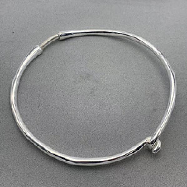 925 Silver Round Necklace Holiday Jewelry