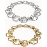 Electroplated 925 Silver Ring Necklace 14K Holiday Jewelry