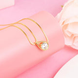 925 Silver Double Chain Necklaces DIY Charms Jewelry