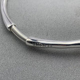 925 Silver Round Necklace - Holiday Jewelry