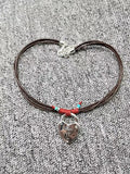 UNOde50 925 Silver Rope Heart Necklace Jewelry