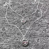 Electroplated 925 Silver Light Necklace Jewelry Gift