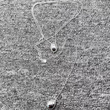 UNOde50 Silver Beads Small Necklace Jewelry