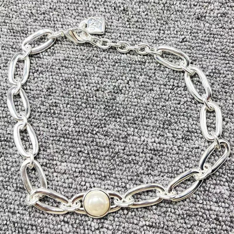 UNOde50 Pearl Necklace Jewelry Electroplating 925