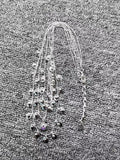 U Node 50 Electroplated 925 Silver Light Necklace Jewelry Gift