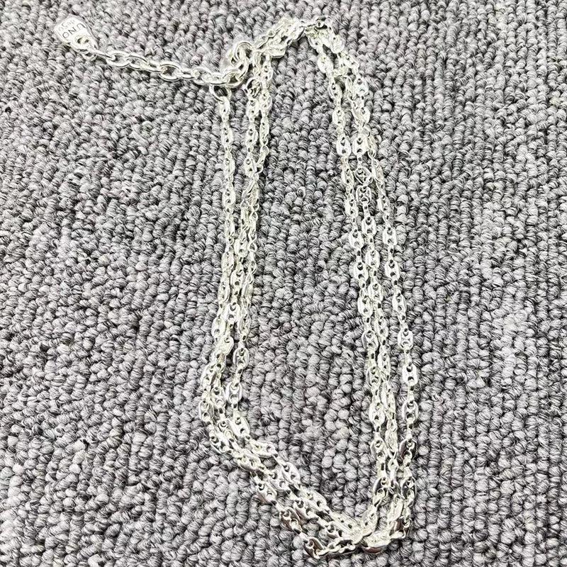 UNOde50 electroplating 925 small necklace