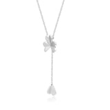 Four-Leaf Clover Necklace & Pendant Sterling Silver Chain Jewelry