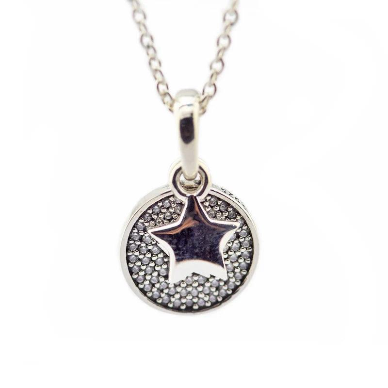 Sterling Silver Celebration Stars Necklace & Pendant