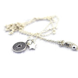 Sterling Silver Celebration Stars Necklace & Pendant