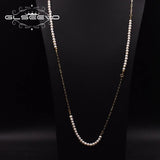 Double Layer Baroque Pearl Necklace for Women Party Ethnic Jewelry