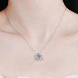 0.5ct Kramosan Stone Star Necklace - Simulated Diamond S925 Silver