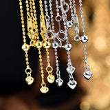 Adjustable 925 Silver Necklace for Women