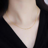 Adjustable 925 Silver Necklace for Women