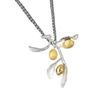 Olive Branch Necklace Love Pendant Winter Sweater Chain