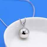 925 Sterling Silver Casual Neck Chain Necklace Heart Pendant Choker Jewelry Gift