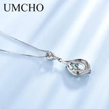 Sterling Silver 925 Necklace & Pendant For Women Wedding Gift