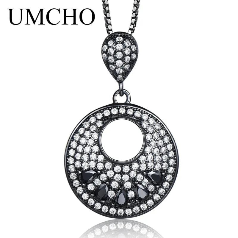 925 Silver Pendant Necklace Spinel Gemstone Vintage Women Anniversary Gift