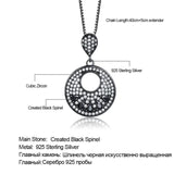 925 Silver Pendant Necklace Spinel Gemstone Vintage Women Anniversary Gift