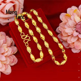 Vietnamese Sand Hollow Necklace Charms Men Plated Jewelry Wedding