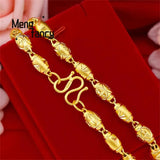 Vietnamese Sand Hollow Necklace Charms Men Plated Jewelry Wedding