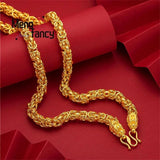 Vietnamese Sand Keel Necklace Charms Men Plated Jewelry Wedding Souvenir