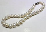 Freshwater Pearl Necklace Potato Shape 11-12mm 16INCH
