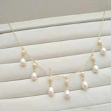14k South Sea Pearl Necklace, Elegant and Timeless Jewelry for Women