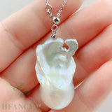 Baroque Pearl Necklace 33mm Cultured Classic Aurora