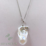 Baroque Pearl Necklace 33mm Cultured Classic Aurora
