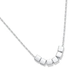 D Moissanite Diamond 925 Silver LOVE Pendant Necklace