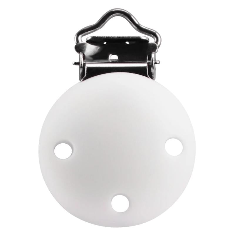 5 Pcs Silicone Pacifier Clip Accessories for DIY Chain Tool Teether BPA Free