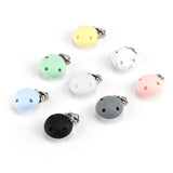 5 Pcs Silicone Pacifier Clip Accessories for DIY Chain Tool Teether BPA Free