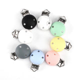 5 Pcs Silicone Pacifier Clip Accessories for DIY Chain Tool Teether BPA Free