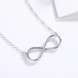 Elegant S925 Silver Necklace with Pink Diamond for Wedding Anniversary