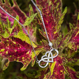 S925 Sterling Silver Infinite Love Anniversary Gift Necklace
