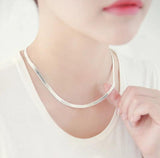 S925 Snake Bone Chain Necklace for Women